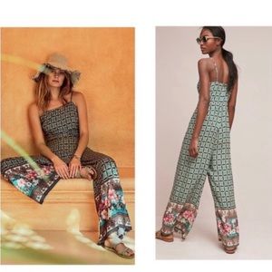 Anthropologie xa farm Rio Jumpsuit